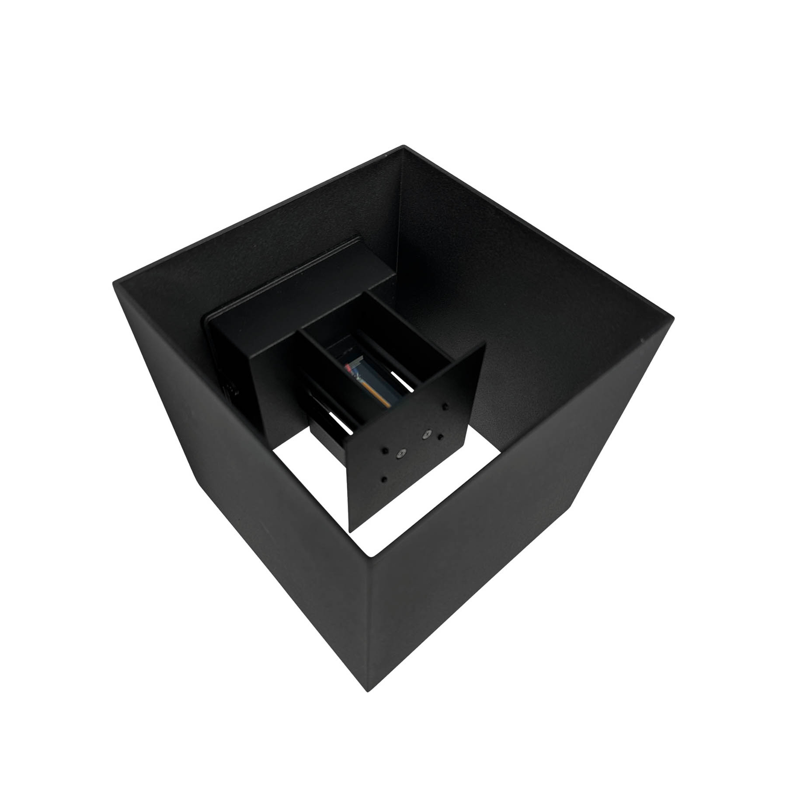Venus LED Extérieur Applique Murale 15x15 Noir - DybergLarsen