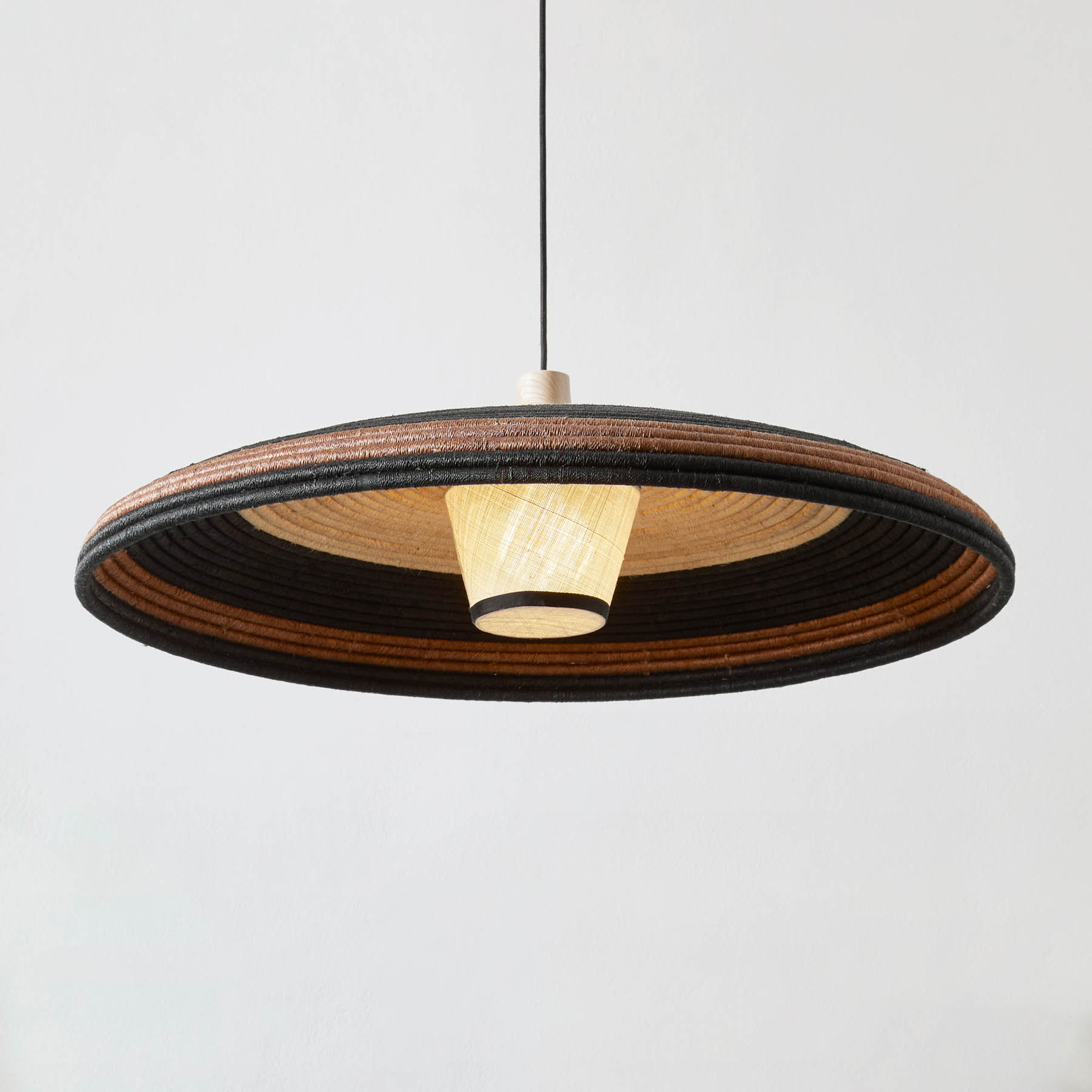 Forestier Grass pendant light L, made by hand