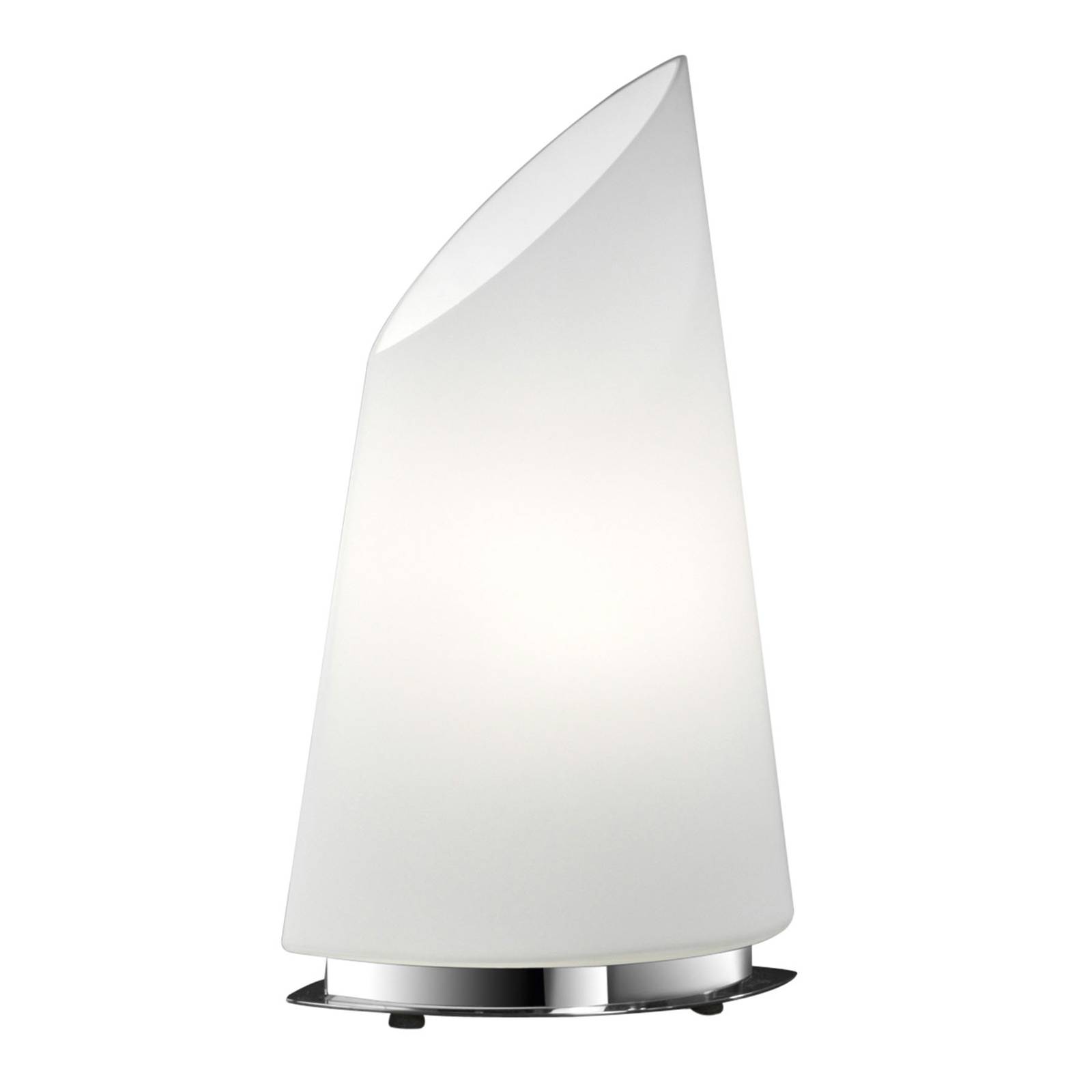Bankamp sail üveg asztali lámpa, magasság 33cm