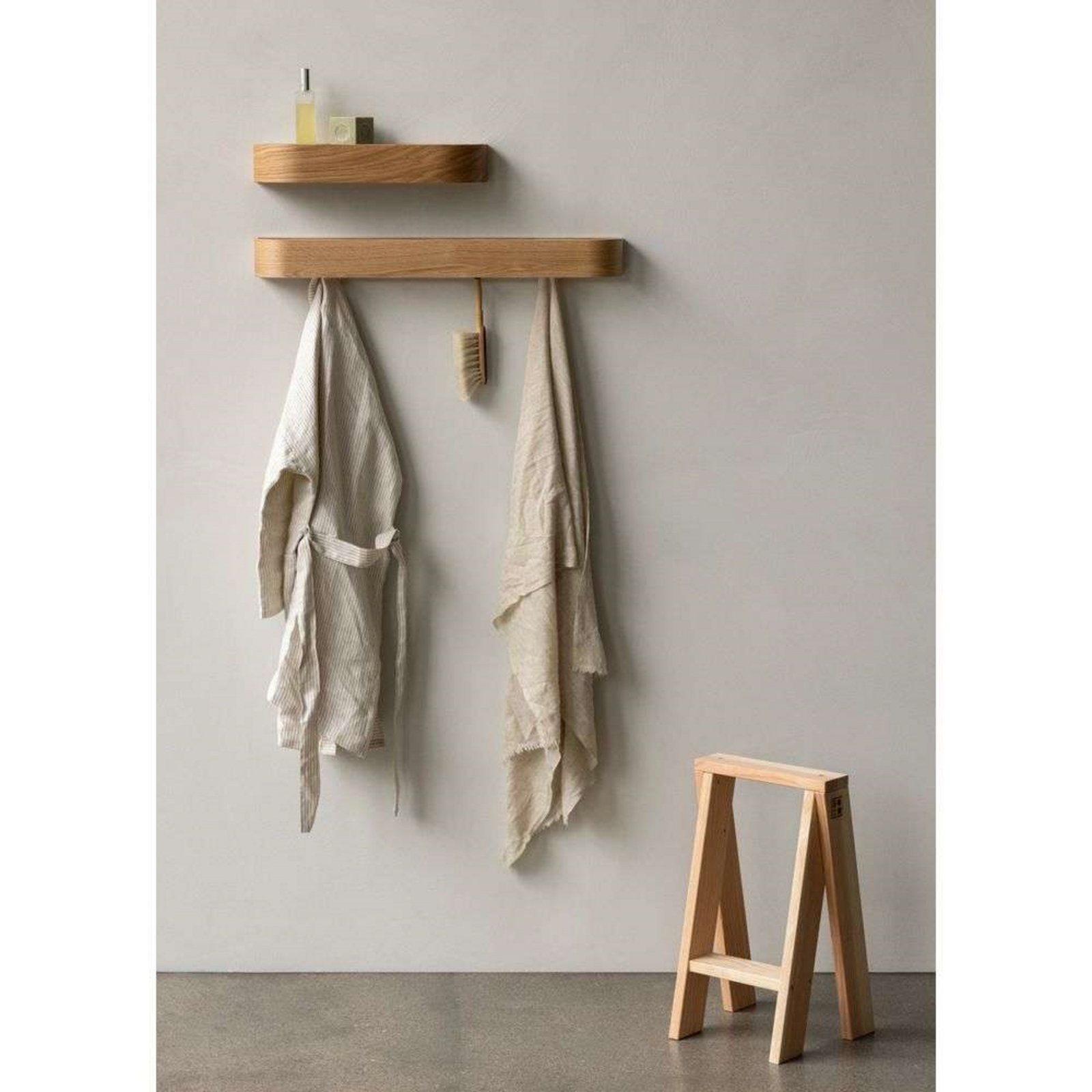 Epoch Perchero de Pared L79 Light Oak - Audo Copenhagen