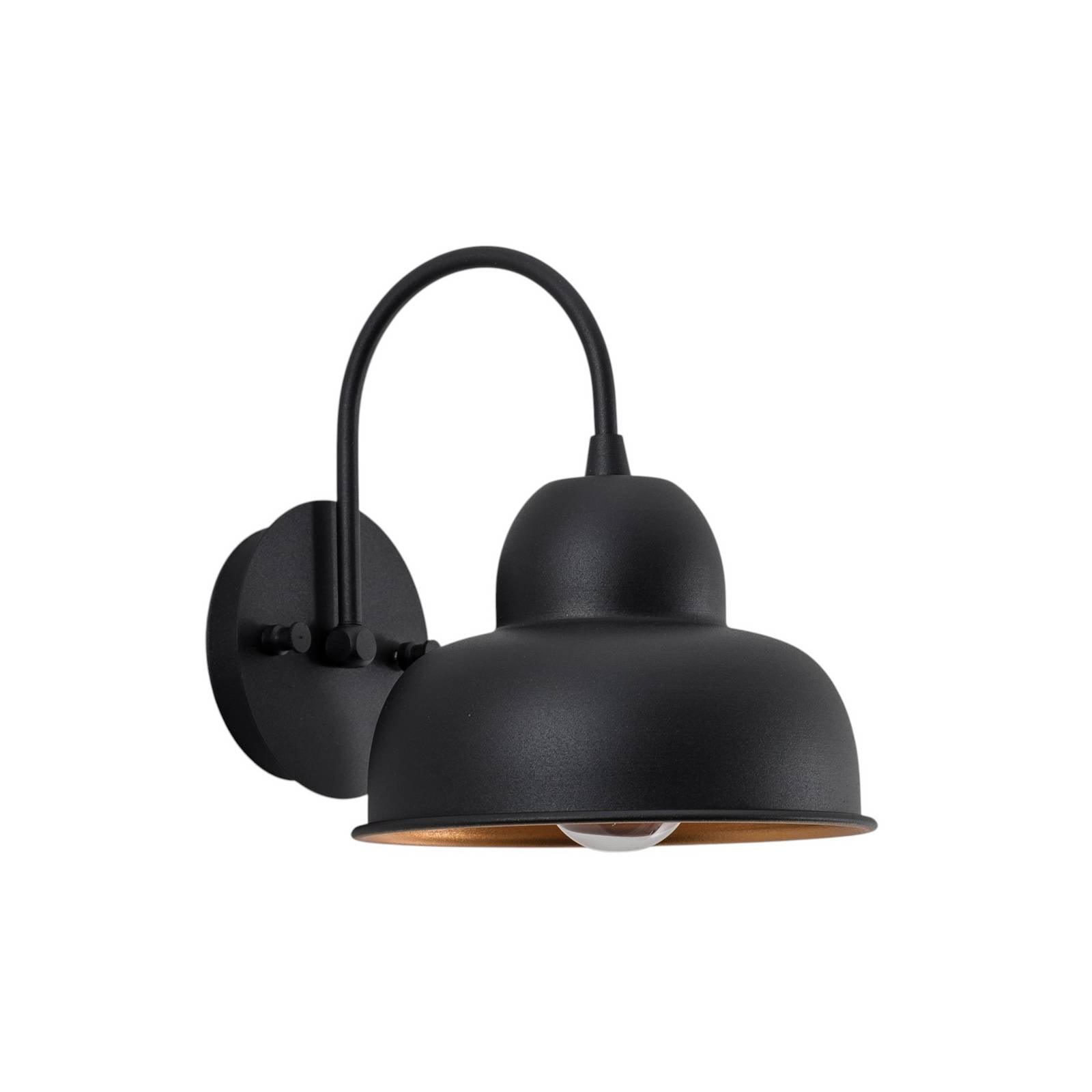 Wandleuchte Berceste 180-A schwarz/gold