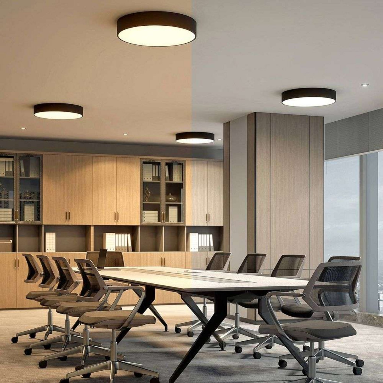 Noabelle LED Stropní Lampa Ø60 Black - Arcchio