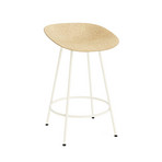Baarituoli Mat, kermanvärinen, teräs, hamppu, korkeus 75 cm – Normann Copenhagen