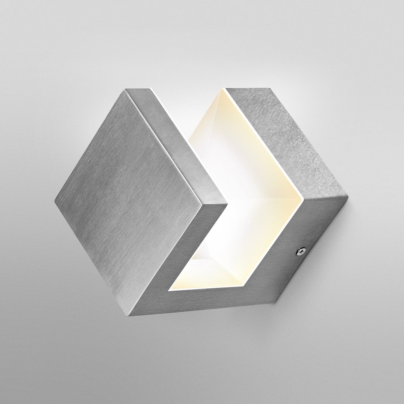 OSRAM LED outdoor wall lamp ENDURA STYLE PYRAMID stainless steel IP44