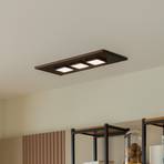 Lucande Esteria ceiling light, 3-bulb