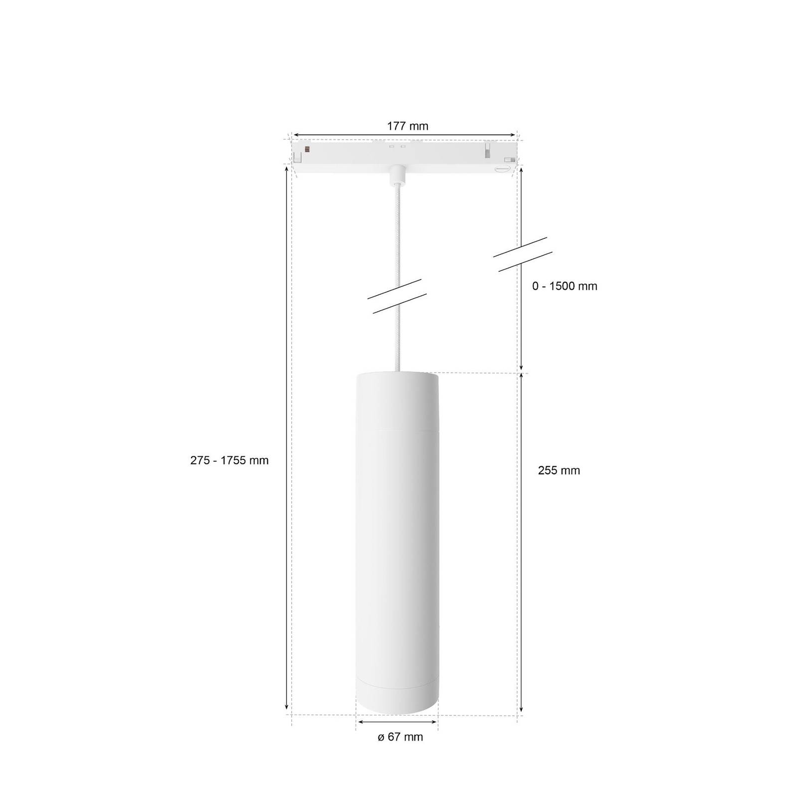 Przedłużka wisząca LED Philips Hue Perifo, biała