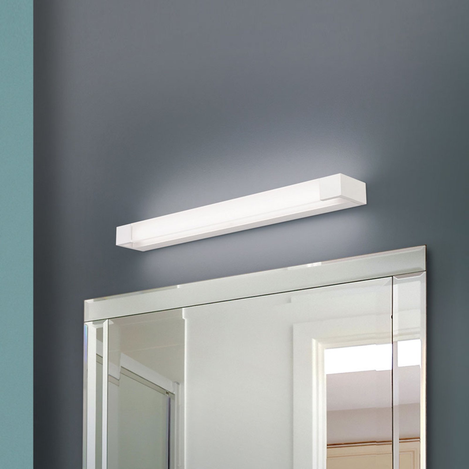 LED spiegellamp Marilyn 57 cm wit