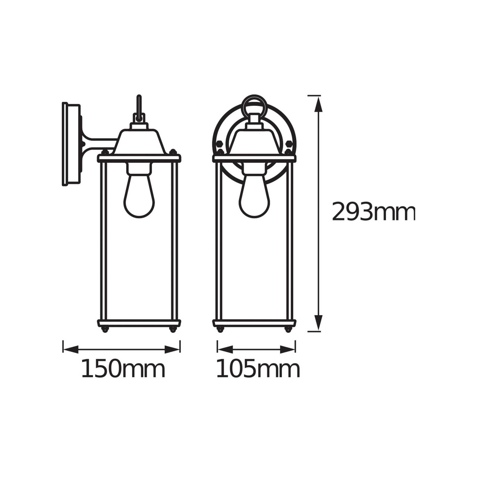 Kinkiet zewnętrzny OSRAM ENDURA CLASSIC LANTERN SQUARE, 29 cm