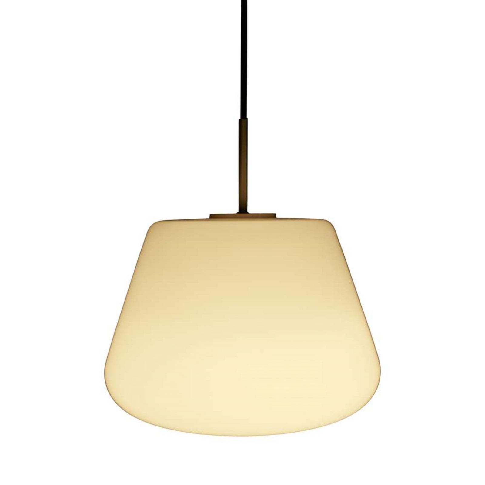 Ballerina Pendel Ø30 Hvid ANTIDARK - Stue - Glas billede