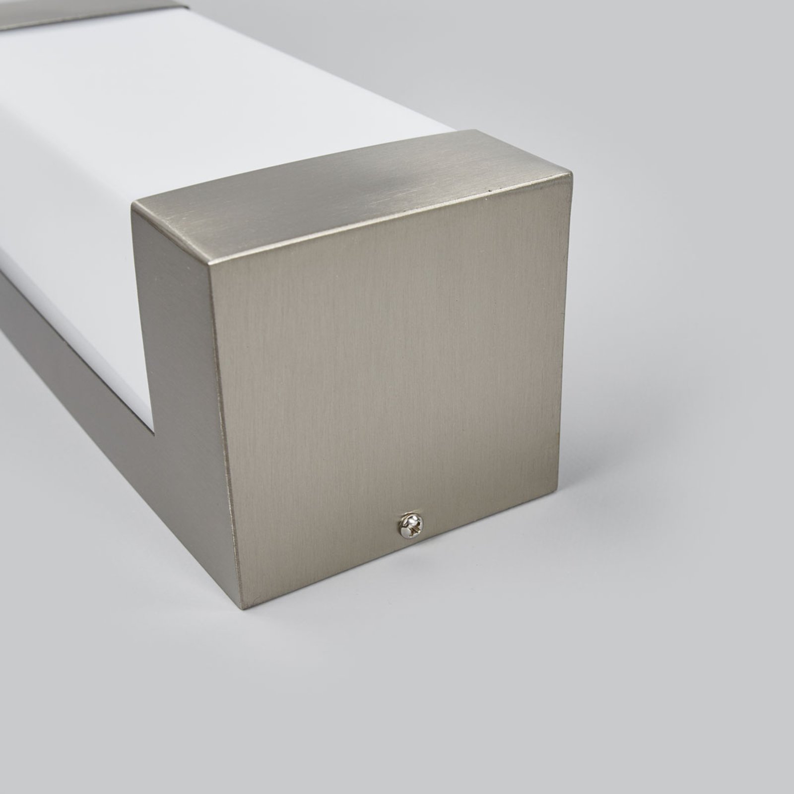 Severina LED Outdoor Wall Lamp Stainless Steel/White - Lindby