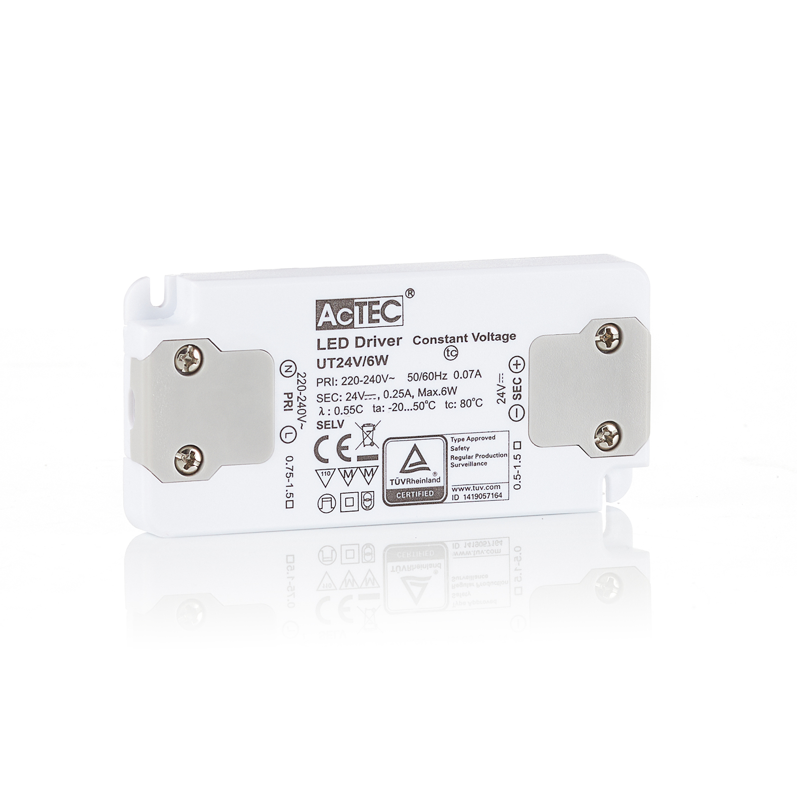 AcTEC Slim LED ovladač CV 24V, 6W