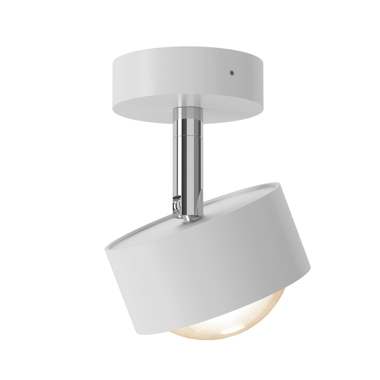 Puk! 80 Turn up/downlight mate blanc/chromé