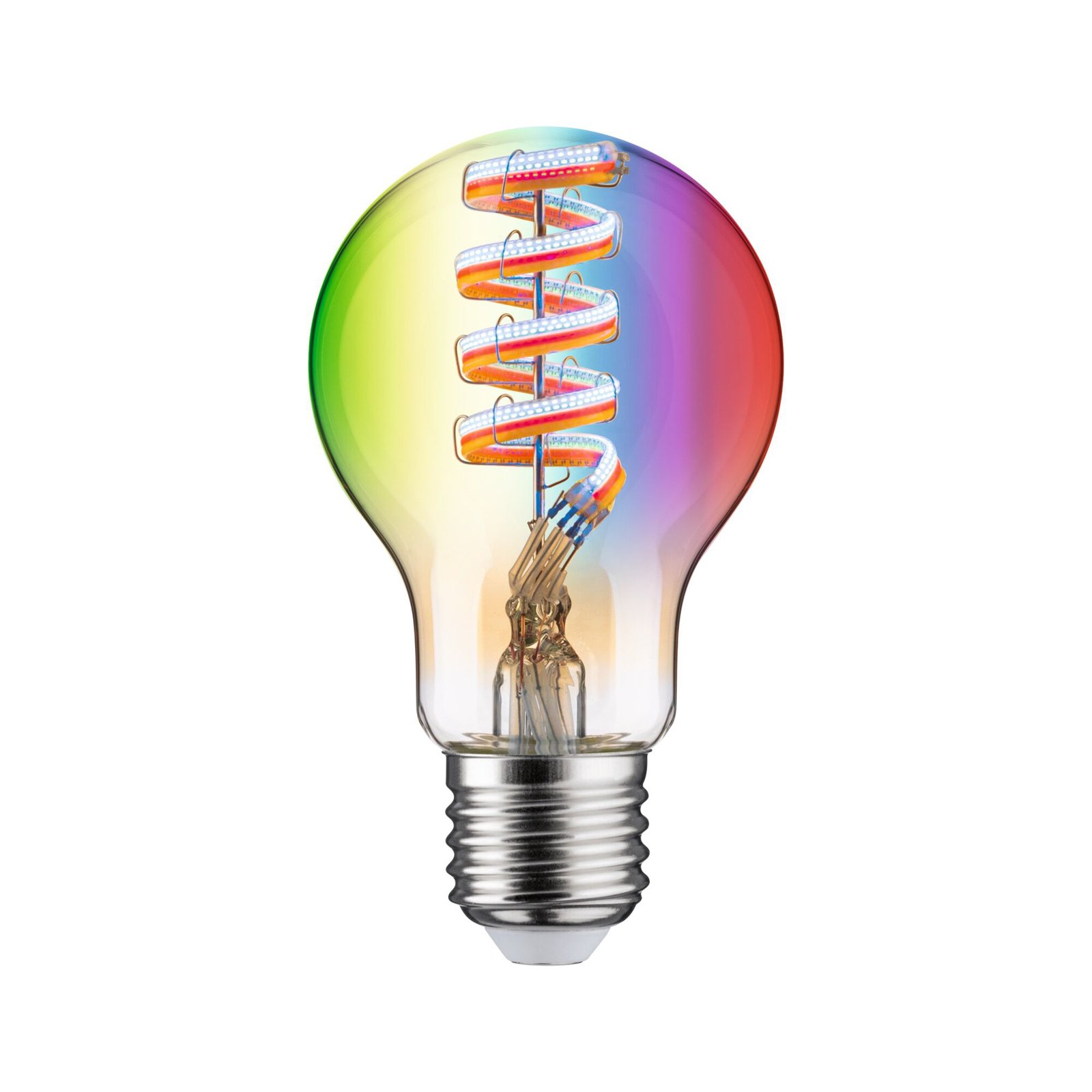 Paulmann LED žiarovka ZigBee E27 6,3W RGBW zlatá