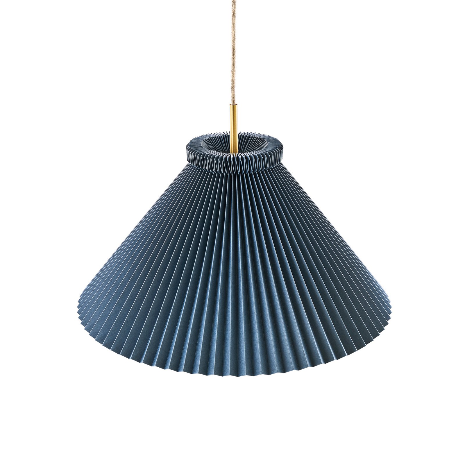 LE KLINT Hängeleuchte Model 1, blau, Papier, Ø 44 cm