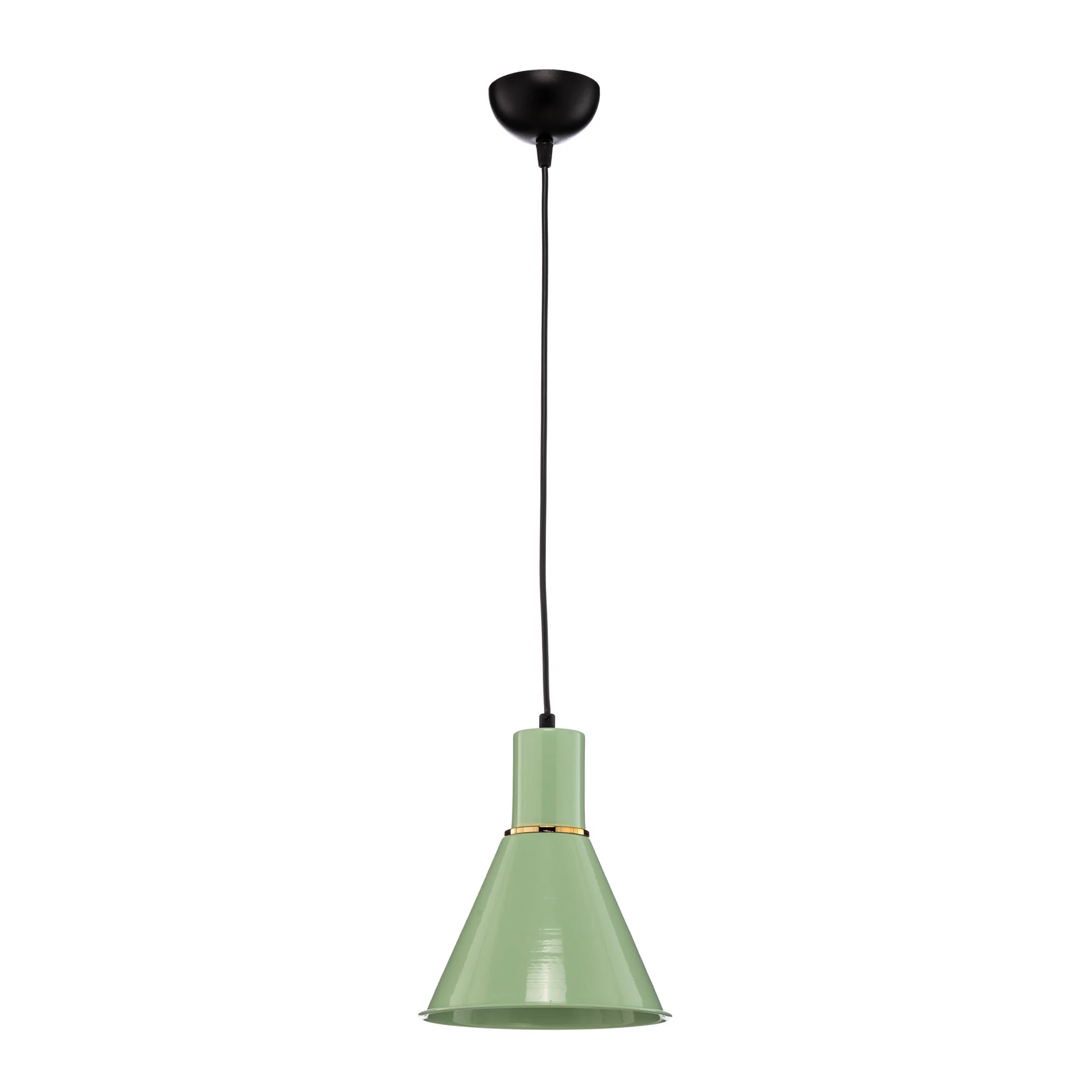 Obesna svetilka AV-4106-M22-GREEN v nežno zeleni barvi