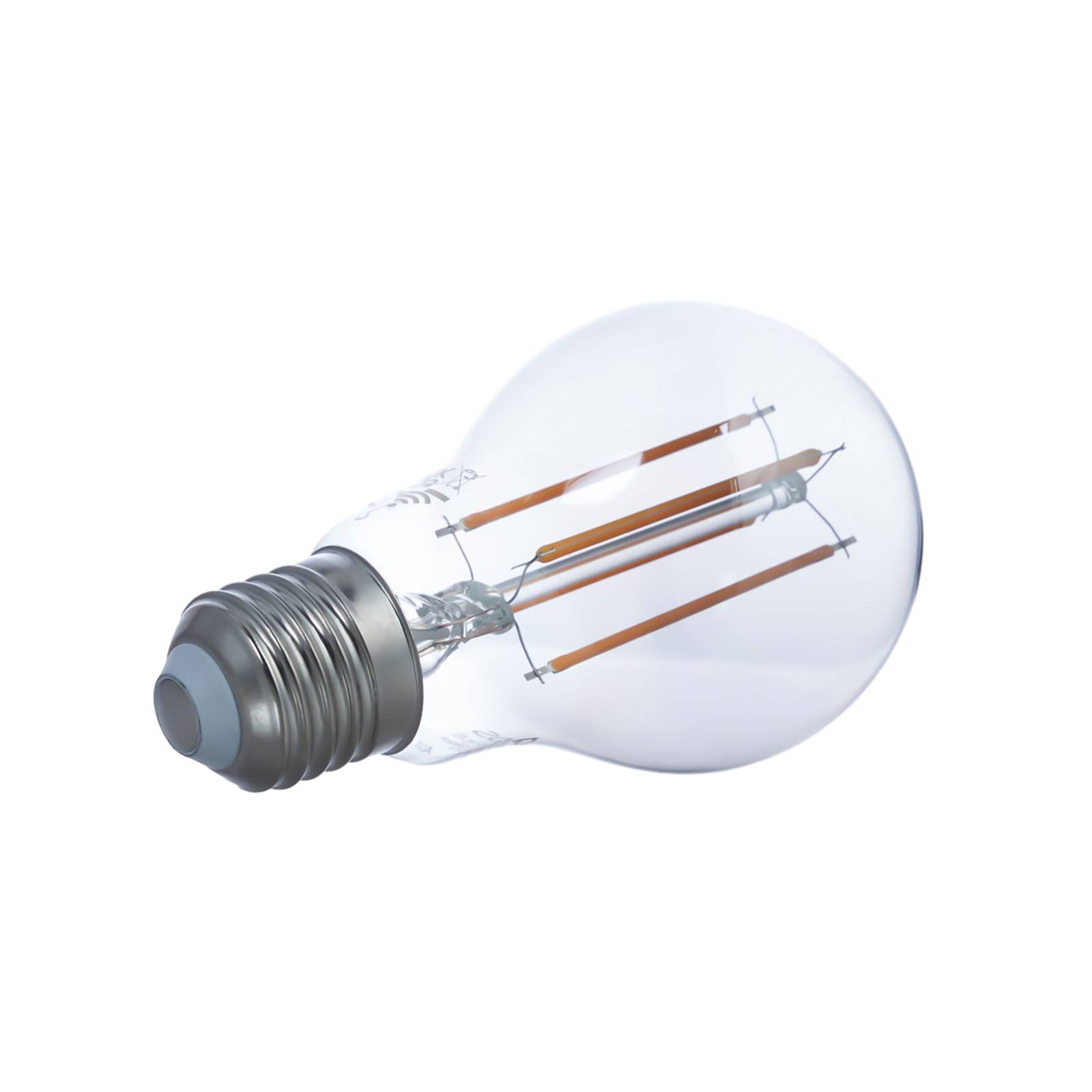 LUUMR Smart LED Filament 2 stk grå E27 A60 4,9W Tuya