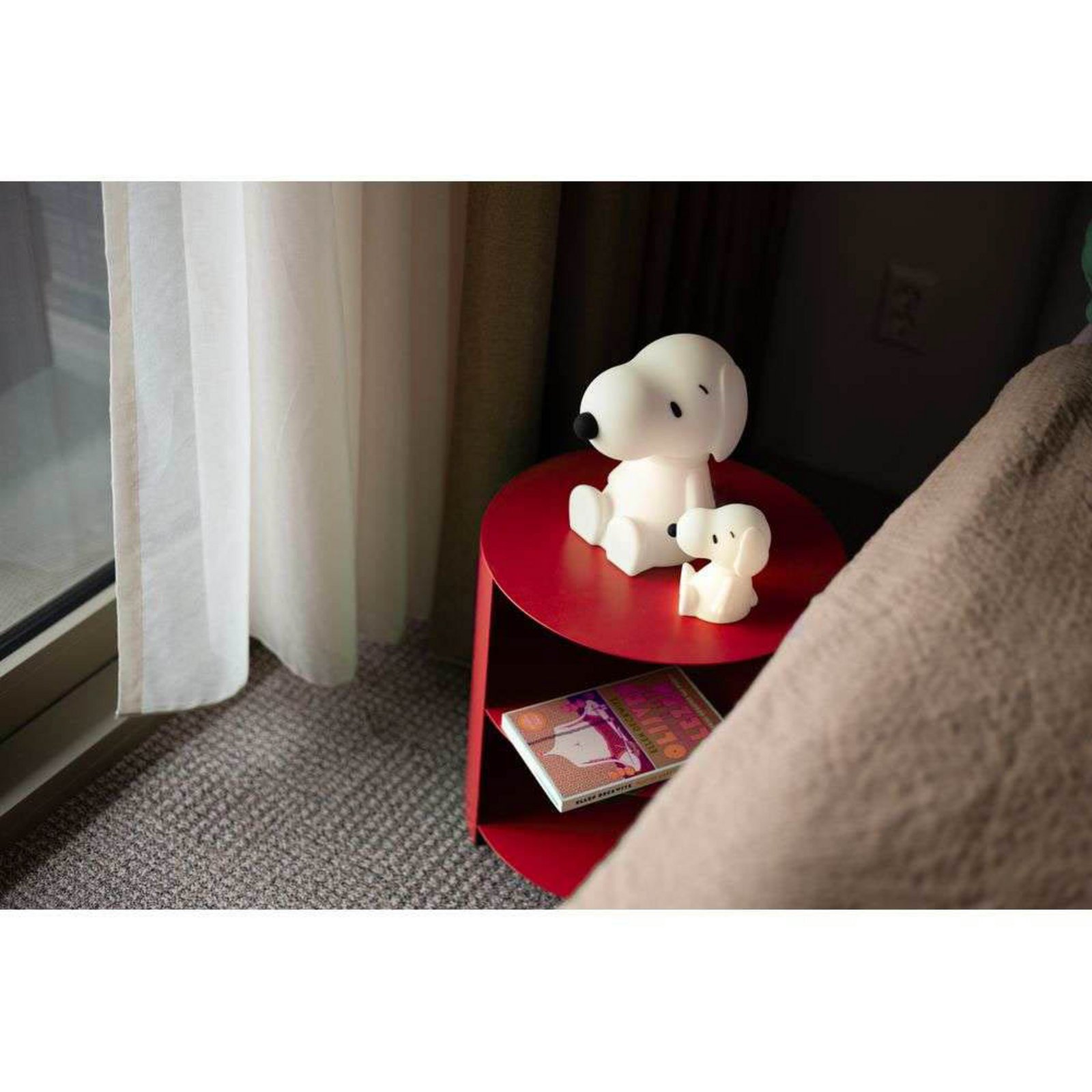 Snoopy Bundle of Light Portabil Veioză White - Mr. Maria