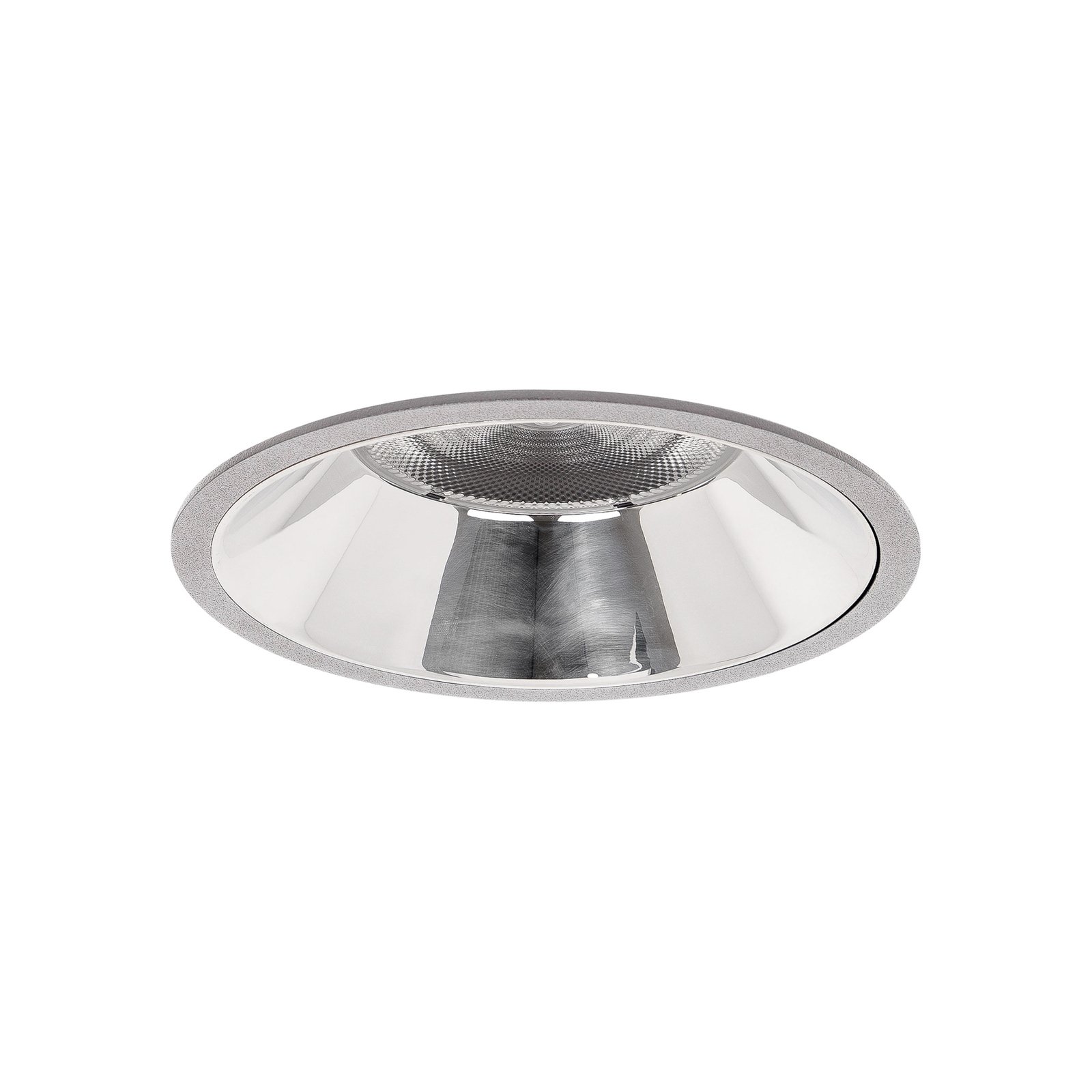 BRUMBERG Apollo Maxi, smooth reflector, round, 3,000K, silver