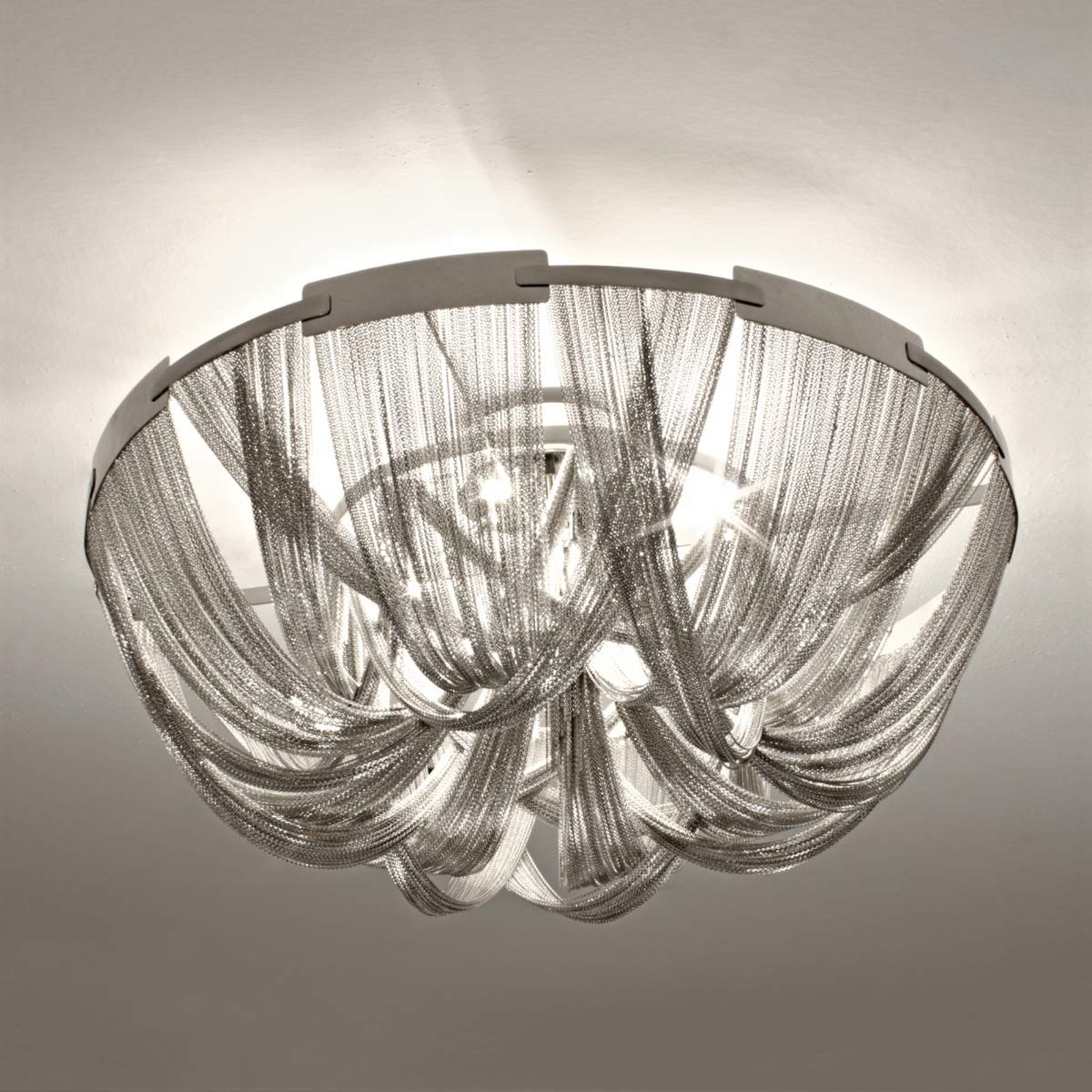 Opulent designer-loftslampe Soscik, 72 cm