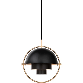 Multi-Lite Taklampa Ø36 Mässing/Svart - GUBI