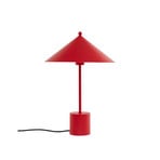 Lampa stołowa OYOY Living Design „Kasa”, czerwona, metalowa, E14
