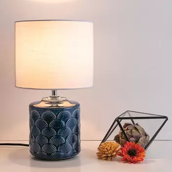 Pauleen Crystal Glow Tischlampe mit Glasfuß