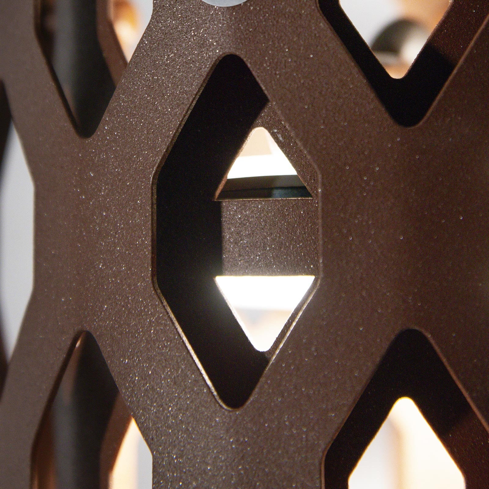 LED-Wegeleuchte Charlotte, corten, Höhe 63 cm, IP65