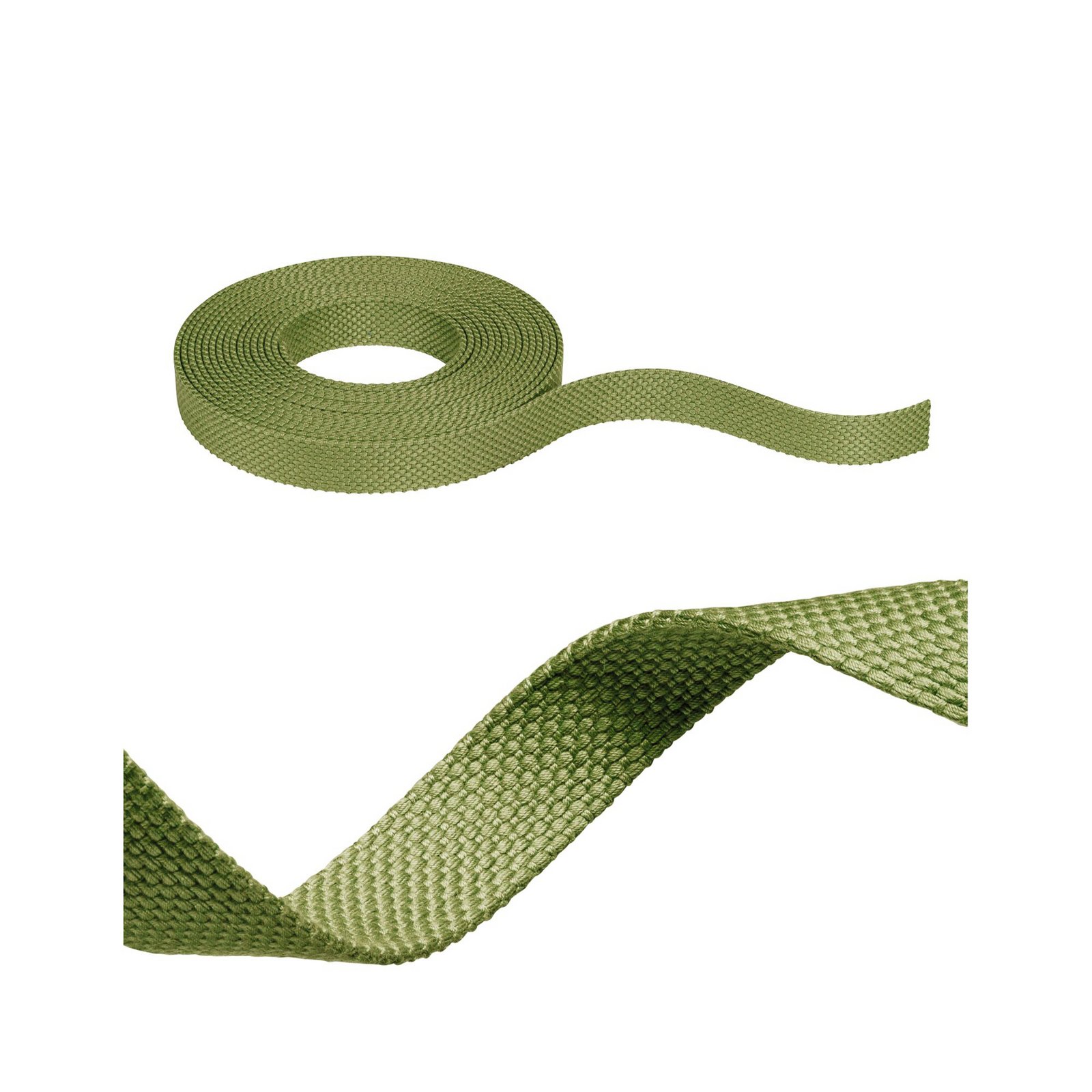 Paulmann ULine correia, verde, comprimento 10 m, Dacron
