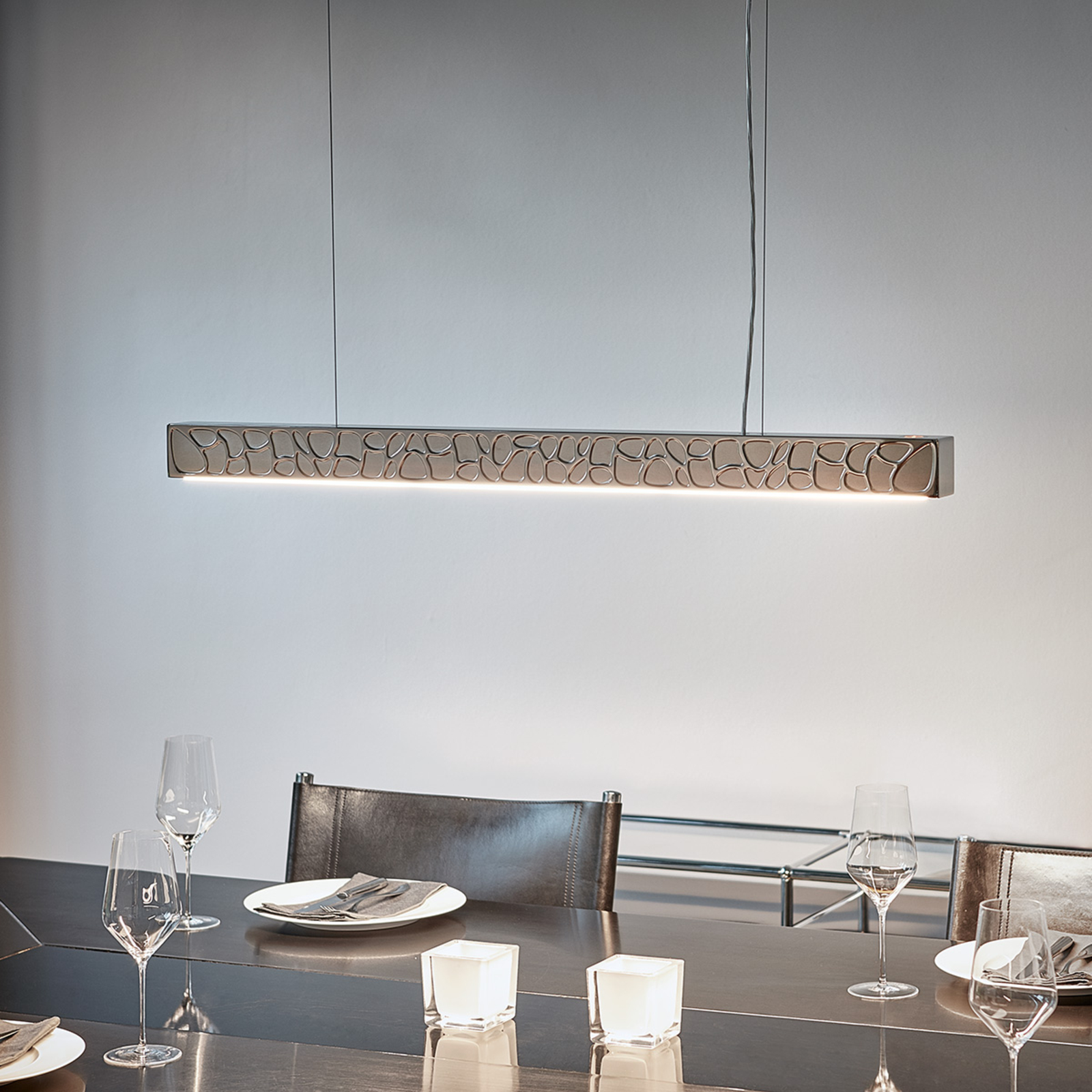 TECNOLUMEN Theia LED-Pendelleuchte mit Dimmer