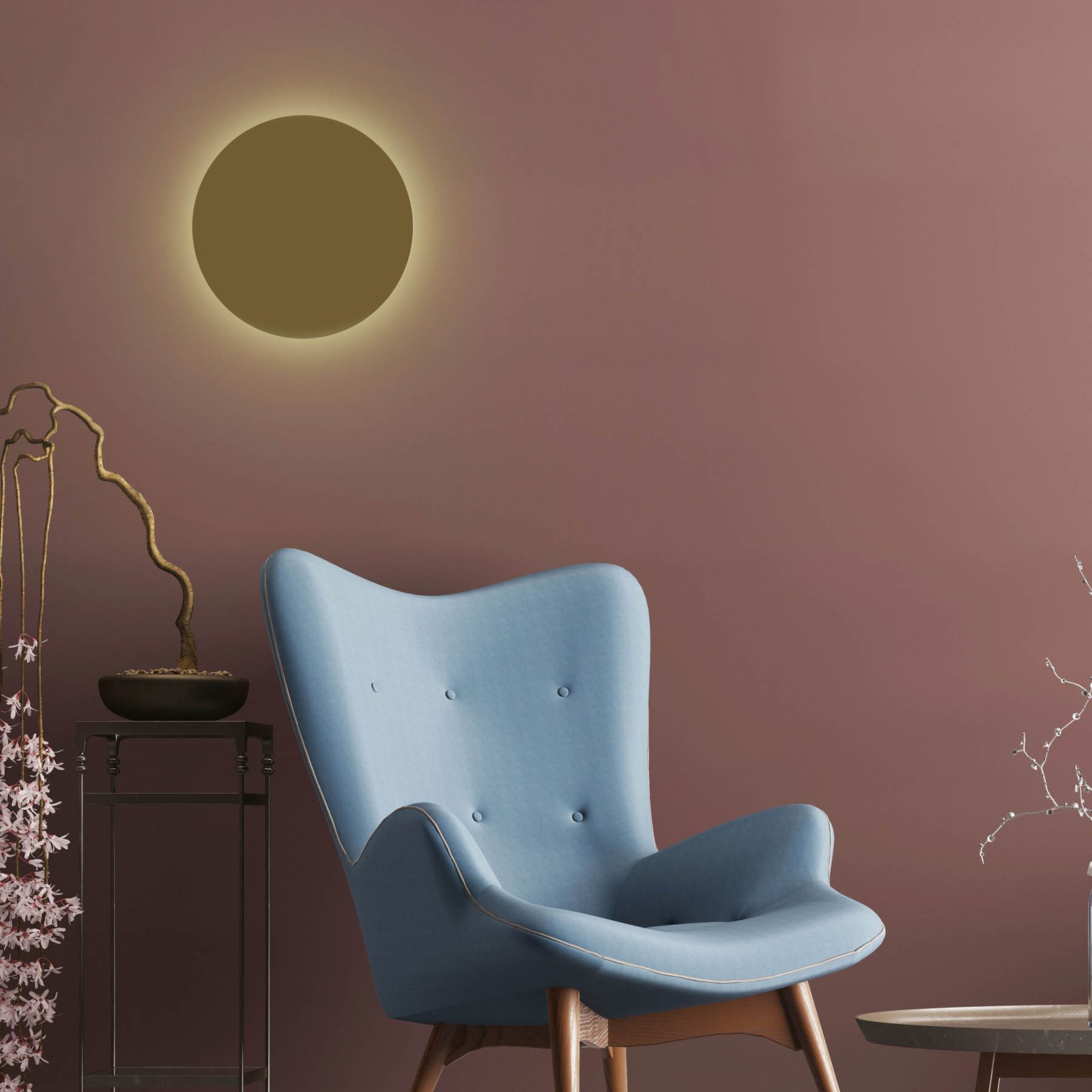 Lunia New wall light, gold