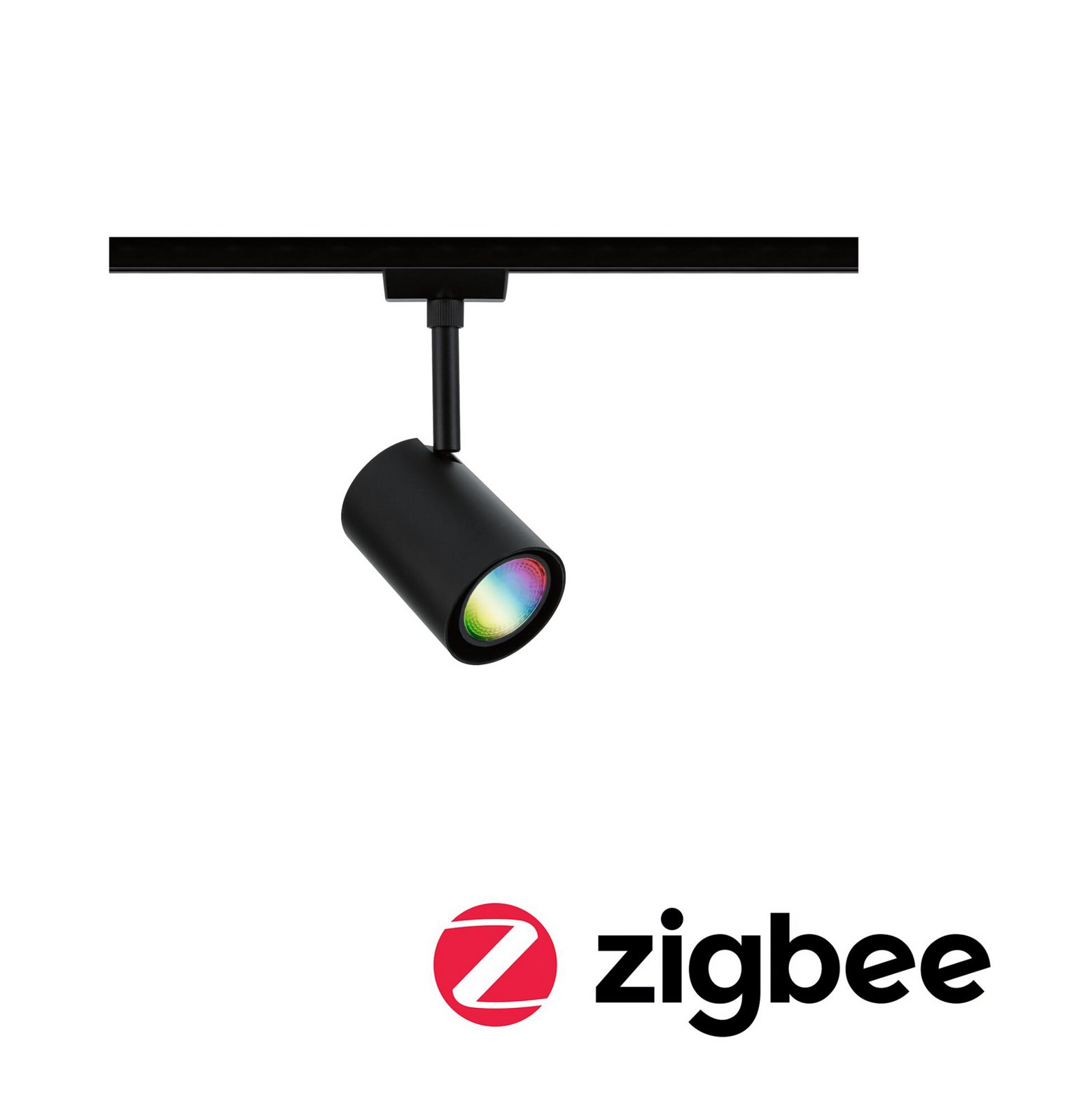 Paulmann URail Spot LED Luxe Zigbee noir mat GU10