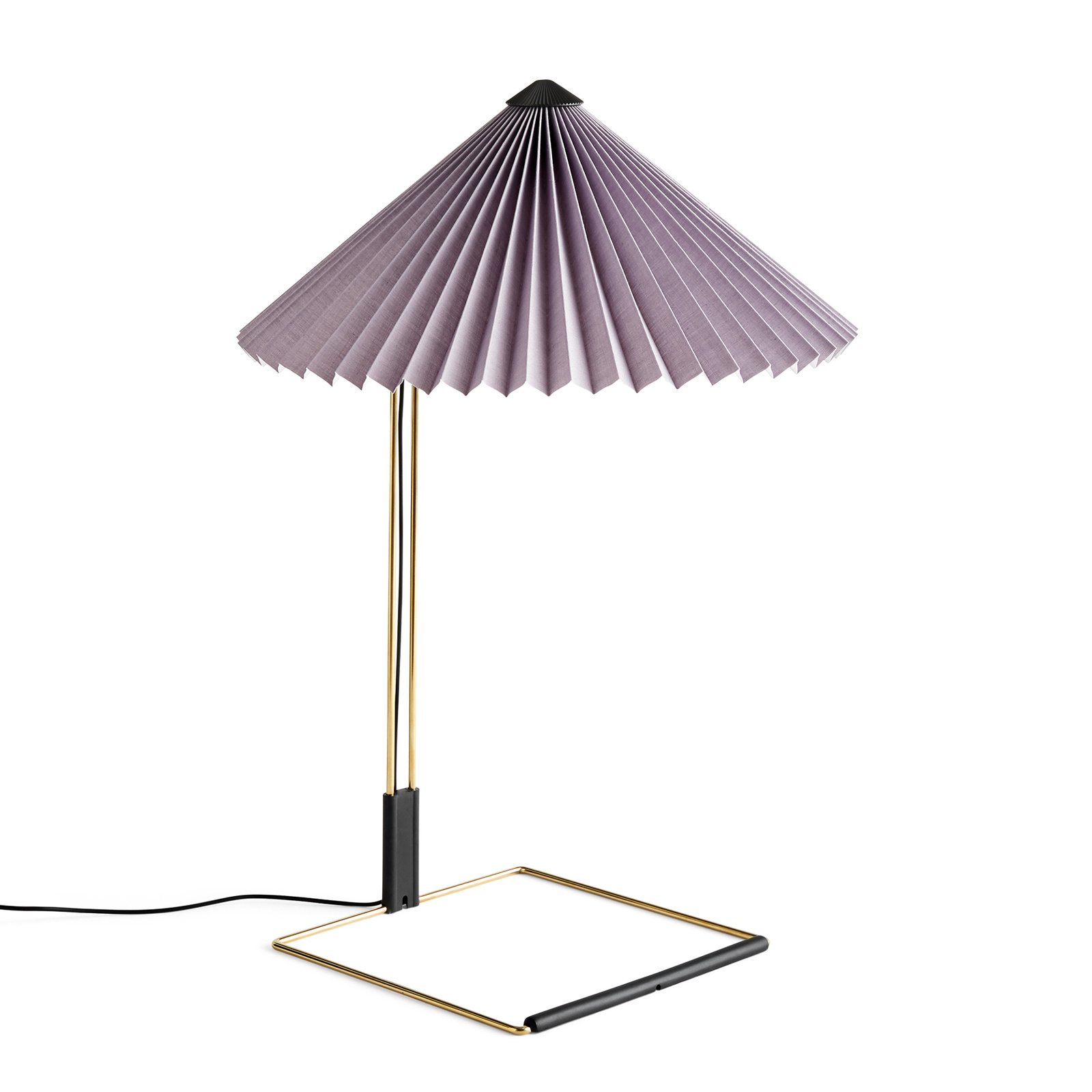 HAY Matin 380 lámpara de mesa LED plisado, lila