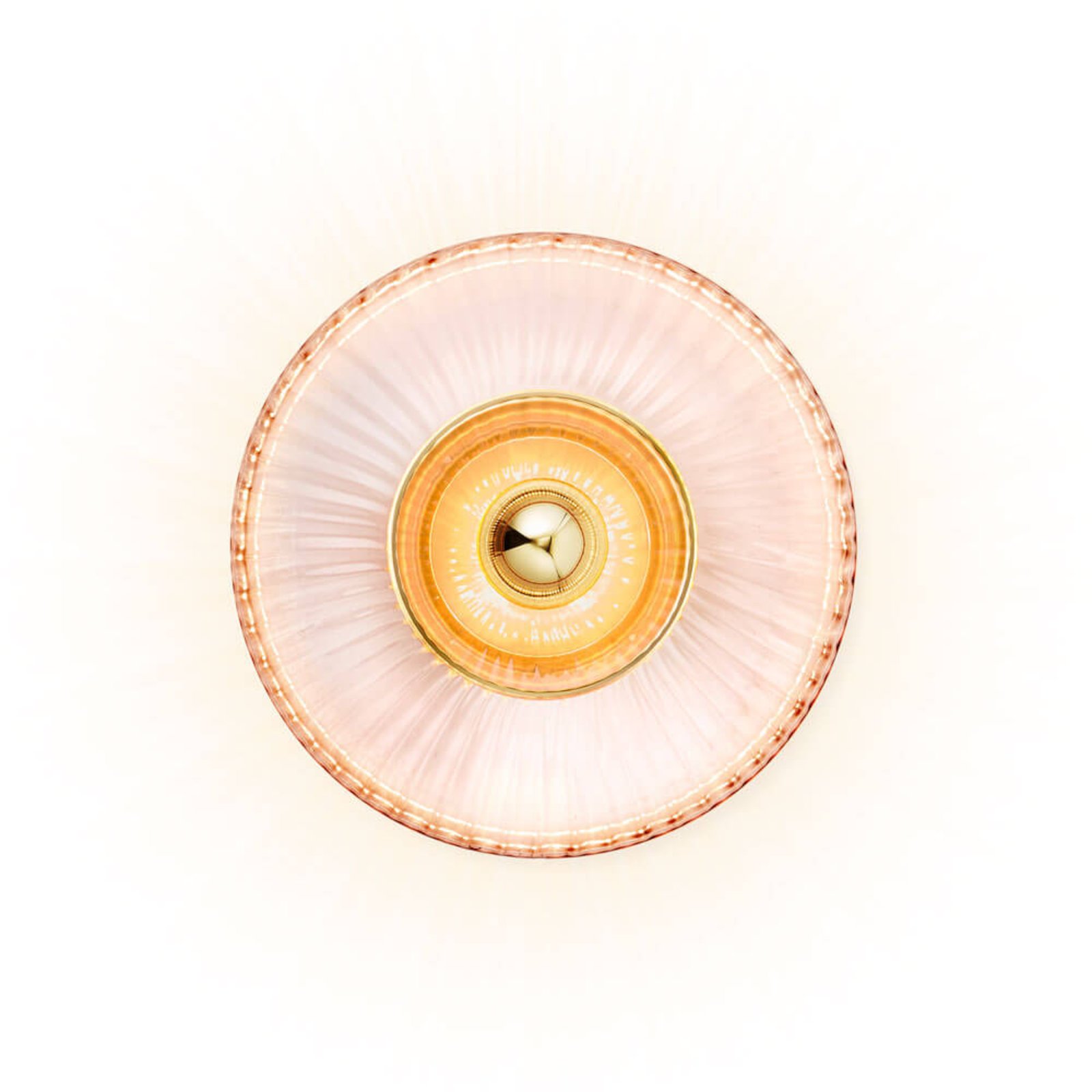 New Wave Optic Wall Lamp XL Rose/Gold - Design By Us