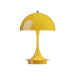 Panthella 160 Portátil Candeeiro de Mesa V3 Opaque Amarelo - Louis Poulsen