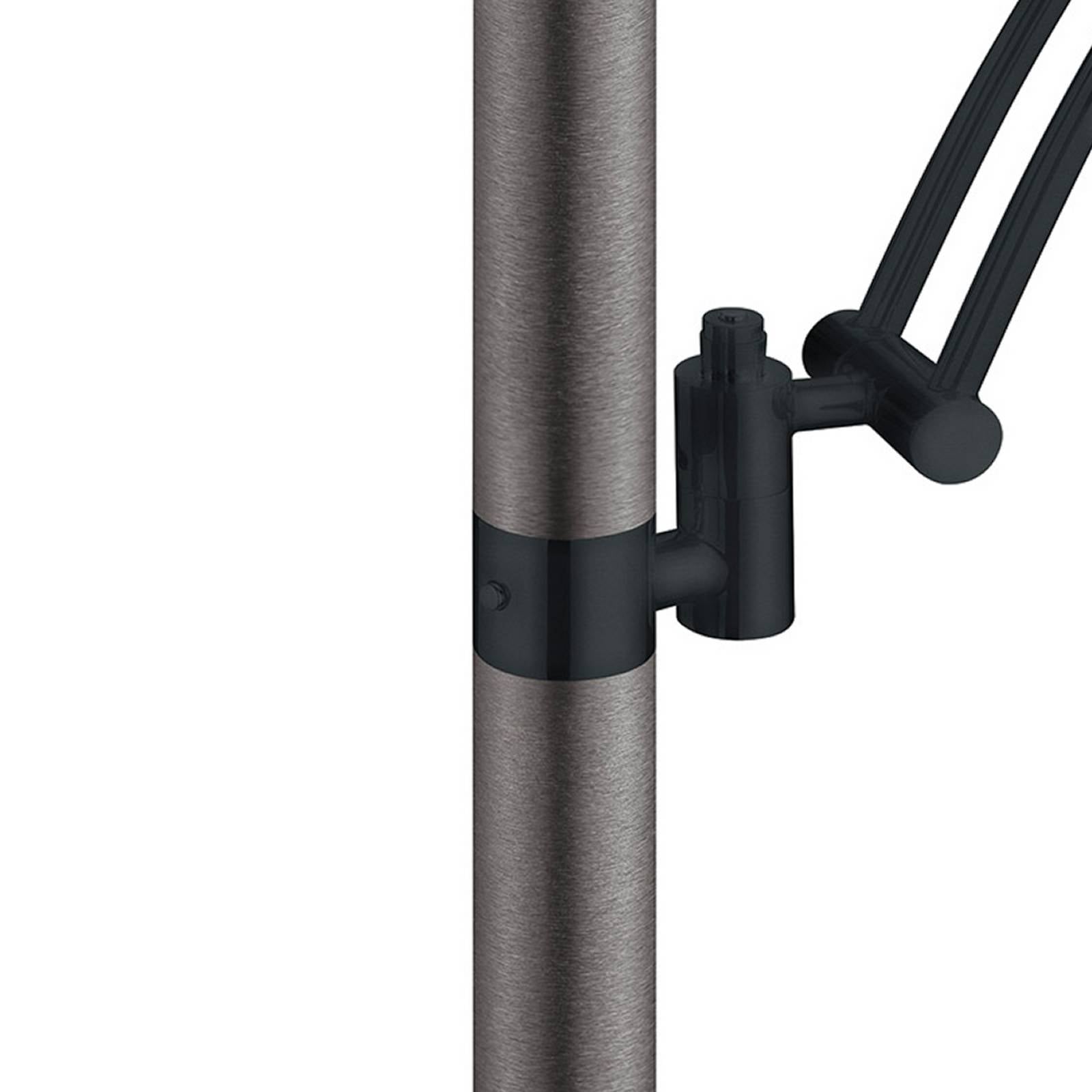 HELL LED vloerlamp Andy, brons, hoogte 185 cm, metaal, CCT, 3-lamps