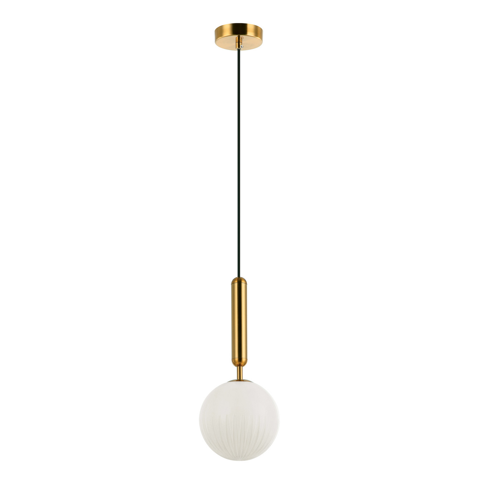 Lampă pendul Jolin cu sferă de sticlă 1 bec