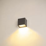 SLV Sitra Single LED-Außenwandleuchte down mit CCT