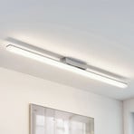 Lindby LED bathroom ceiling light Levke, 100 cm, dimmable, IP44