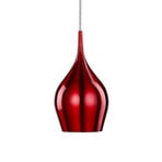 Hanglamp Vibrant Ø 12cm, rood