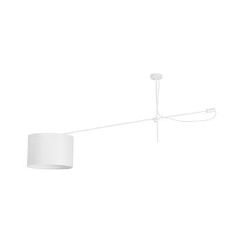Plafondlamp Viper met zwenkbare arm, wit
