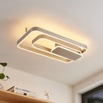 Lucande Kadira LED laevalgusti, 60 cm, nikkel