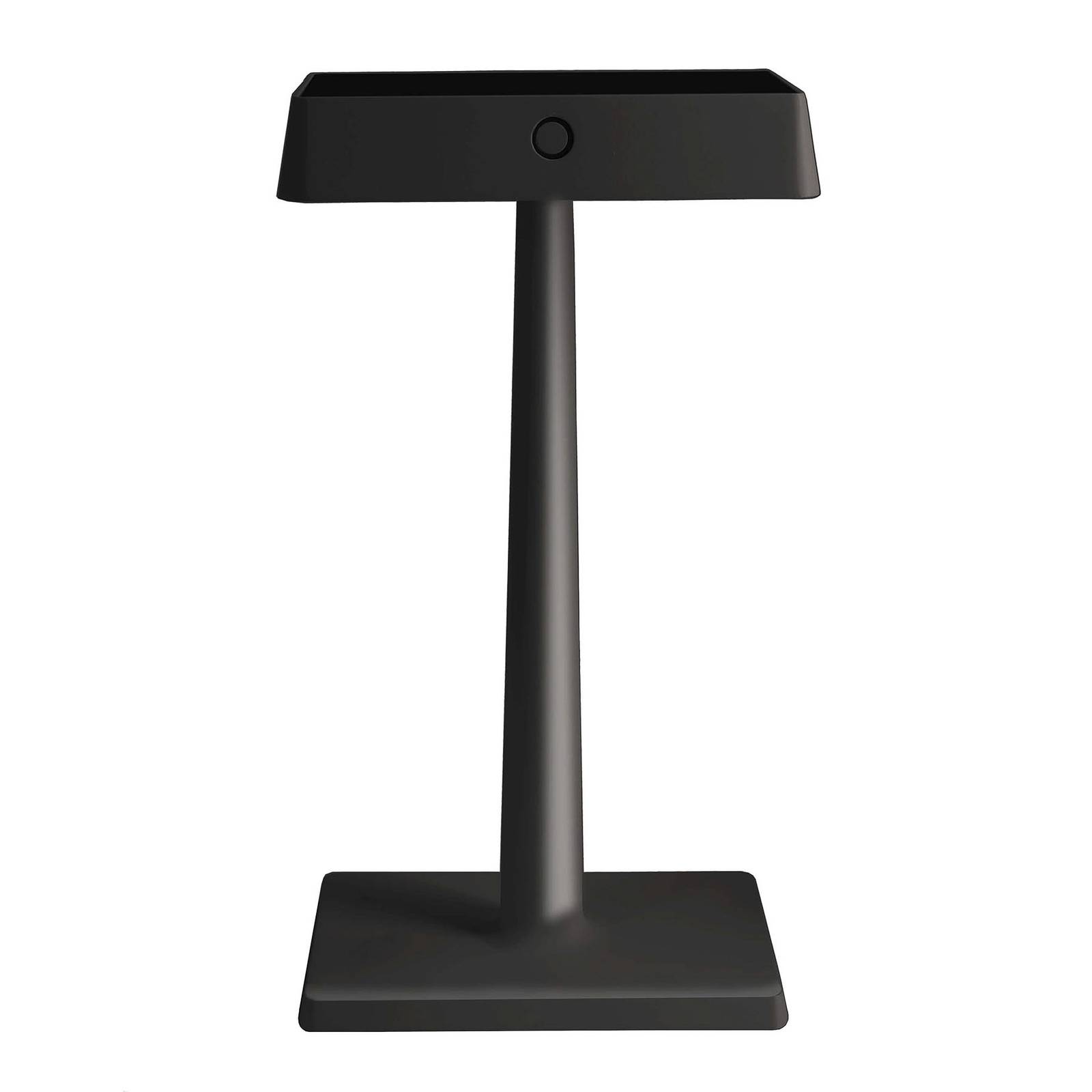 Lampe à poser LED Algieba sur batterie noire