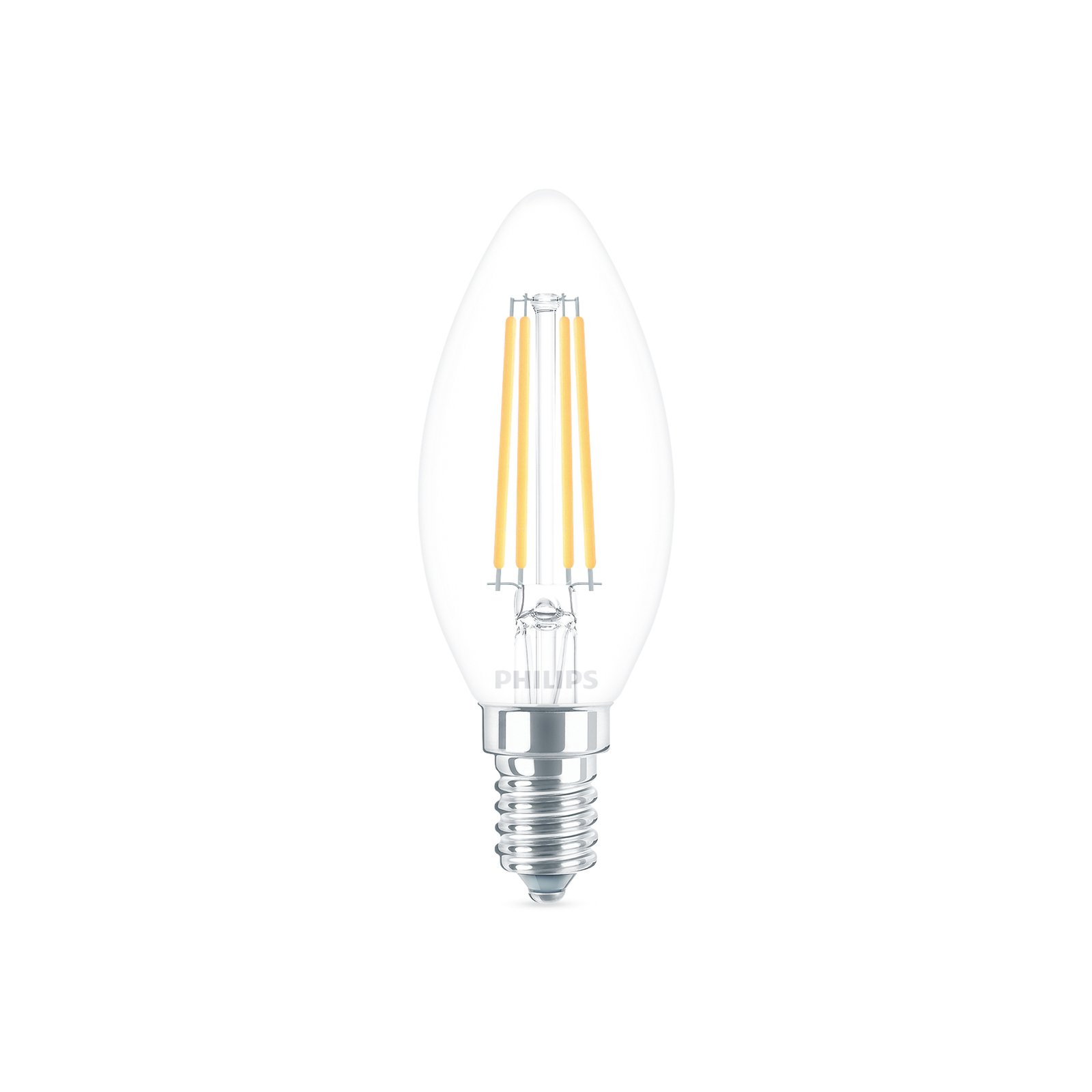 Żarówka LED Philips Classic E14 B35 6,5W przezroczysta 4000K