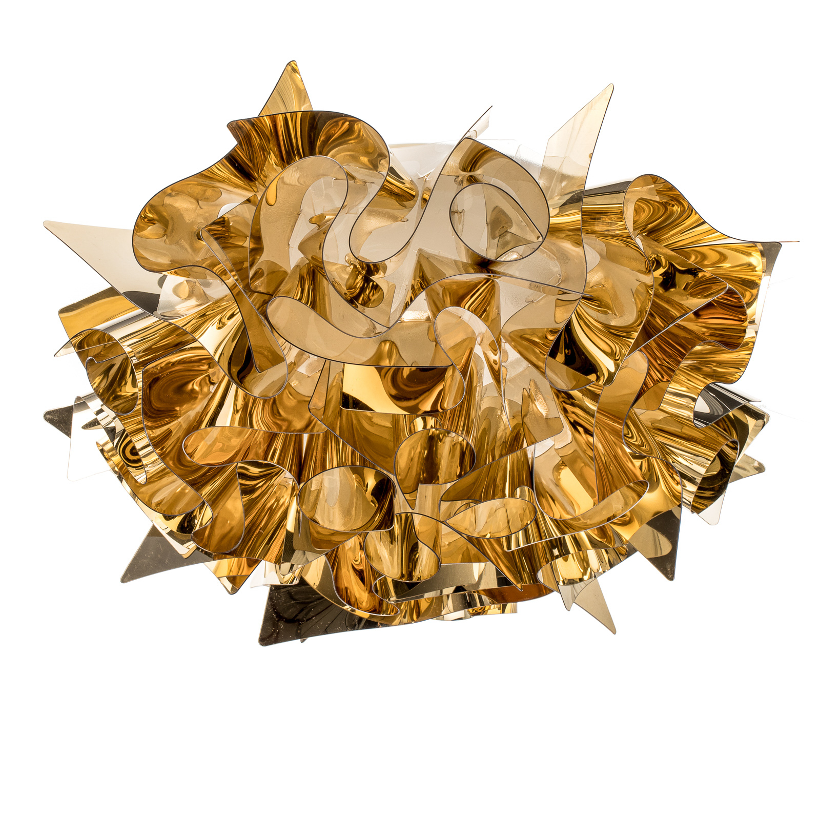 Slamp Veli Mini Design-Deckenleuchte Ø 32cm gold