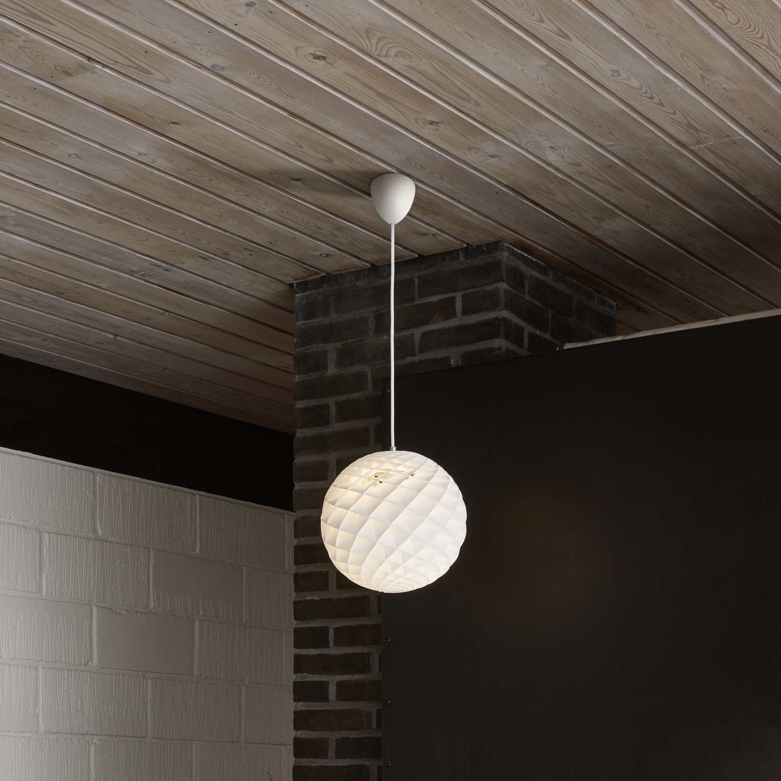 Patera 300 Lampada a Sospensione White - Louis Poulsen