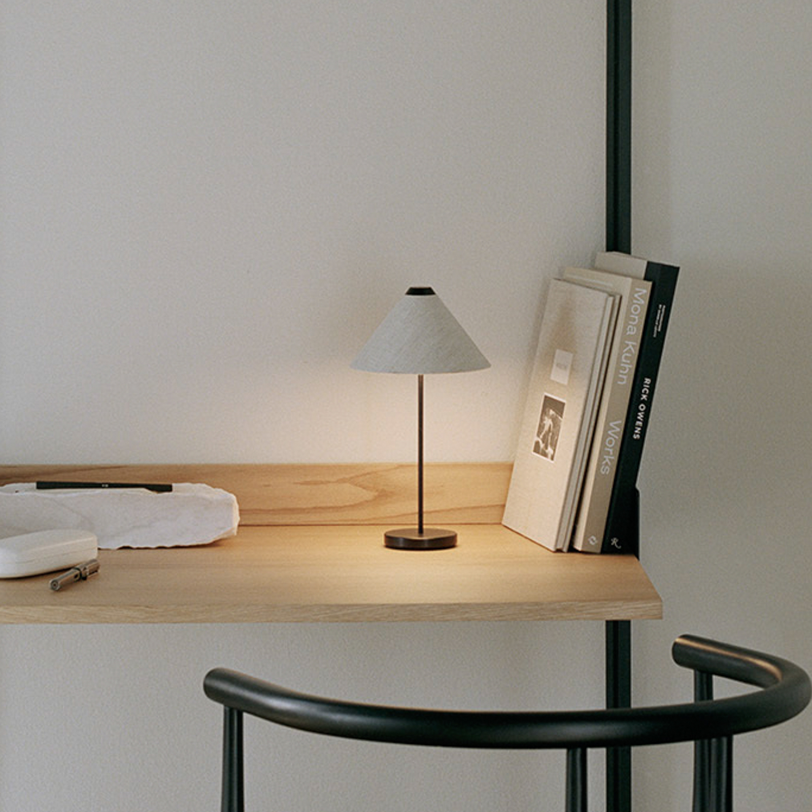 Brolly Prijenosni Stolna lampa Linen - New Works