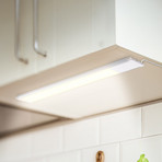 LED meubelverlichting Lord, lengte 57,5 cm, zilver, 3.000 K