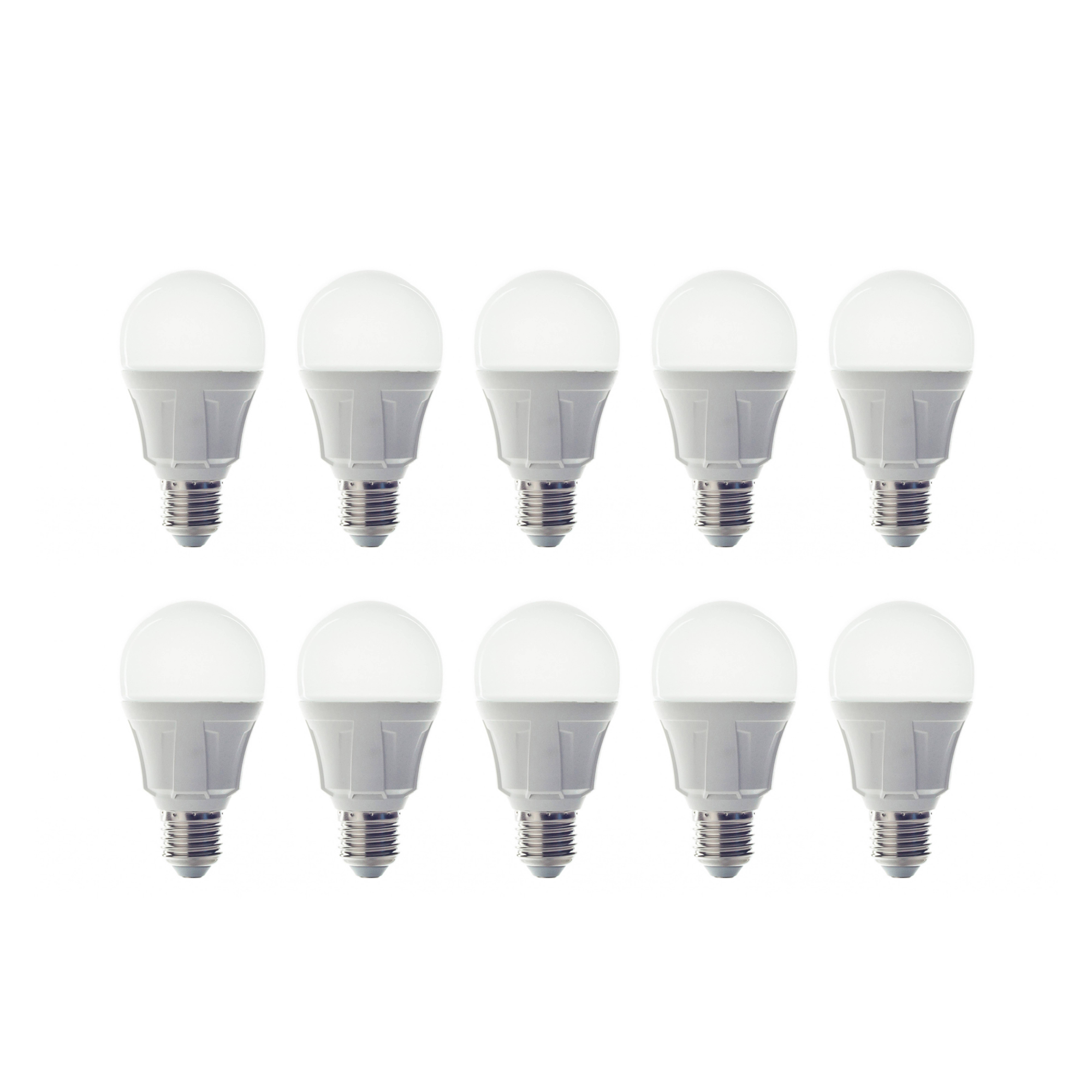 Bombilla LED forma convencional E27 8,5W 830 10 ud