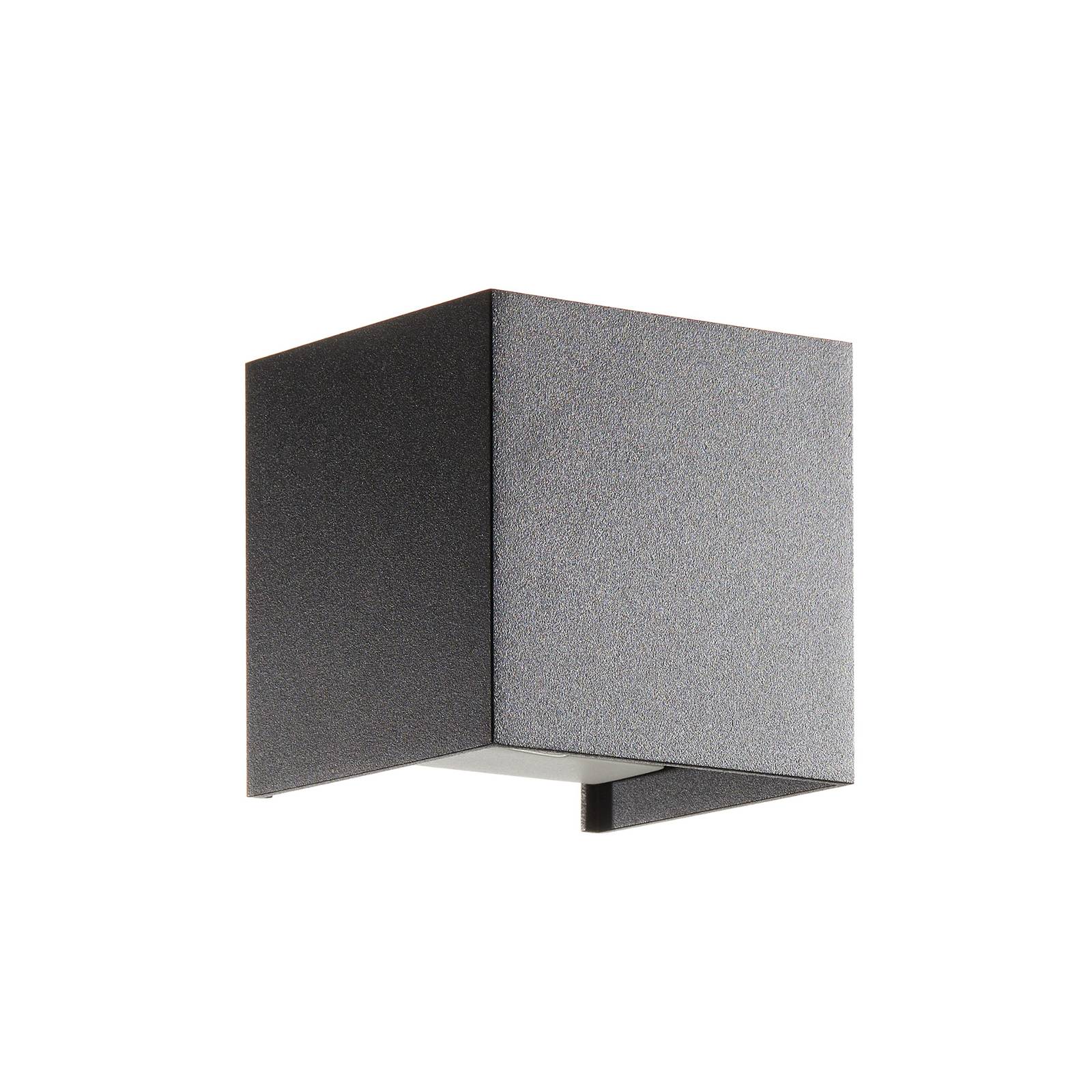 Helestra Siri 44 Außenwandlampe up/down schwarz