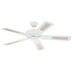 Monarch Deckenventilator, weiß, leise, Stahl - Westinghouse